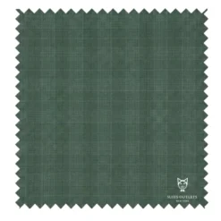 Alexander Collection - Regular Fit Forest Green Glen Plaid Double Breasted 2-Piece Suit