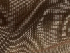 Birdseye Pattern Modern Fit 3 Piece Khaki Suit with Contrast Trim