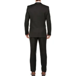 Black 2 Piece Tuxedo Shawl Lapel Slim Fit
