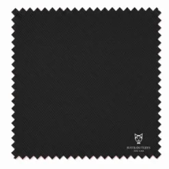 Black Modern Fit 2 Piece Suit Textured Solid with Peak Lapel