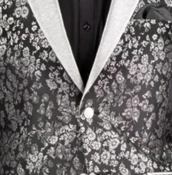 Black Sim Fit Tuxedo 2 Pieces with Matching Bow Tie