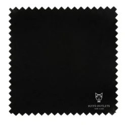 Black Slim Fit Double Breasted Velvet Jacket