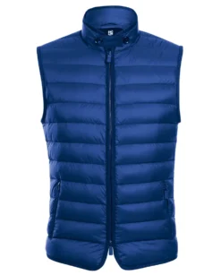 Blue Regular Classic Fit Goose Down Vest