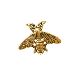 Bronze Bumble Bee Lapel Pin