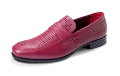 (12) Burgundy Casual Summer Loafer