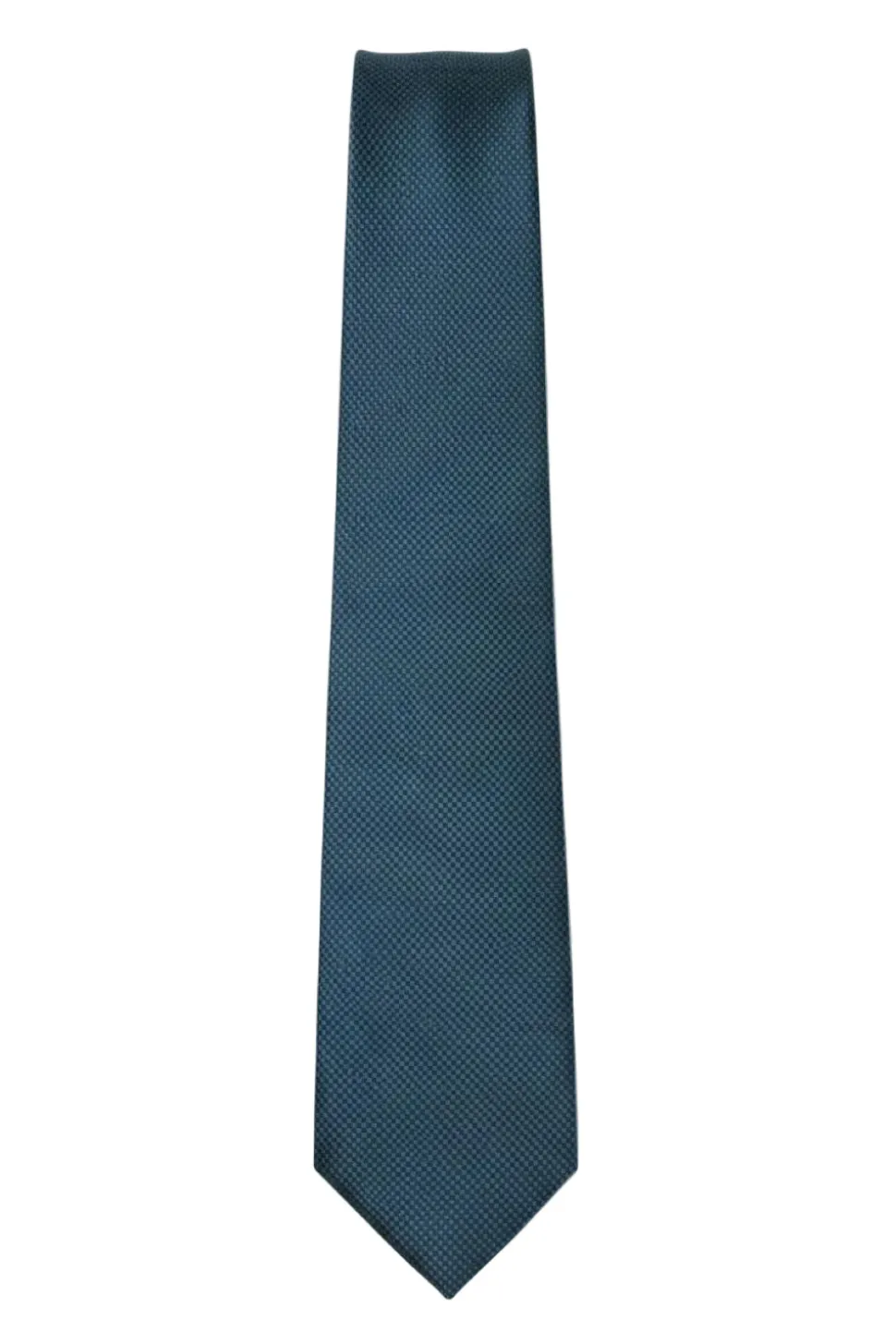 Dark Green Textured Tie
