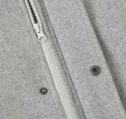 English Laundry Gray Slim Fit Wool Blend Short Coat