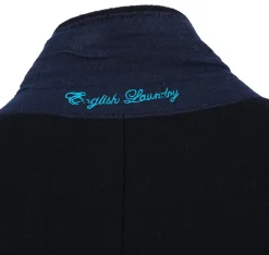 English Laundry Navy Fall/Winter Essential Slim Fit Overcoat Wool Blend