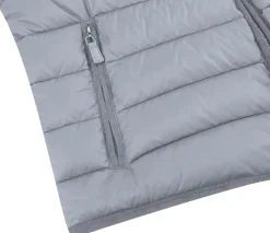 Gray Regular Classic Fit Goose Down Vest