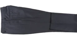 Half Canvas Wool Dress Suit Regular Fit 2 Piece in Charcoal