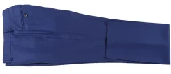 Half Canvas Wool Dress Suit Modern Fit 2 Piece in Blue