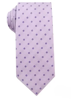 Lavender Polka Dot Tie