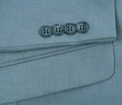 Light Blue 2 Piece Suit Notch Lapel Slim Fit