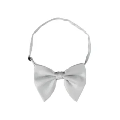 Light Gray Butterfly Bow Tie