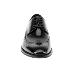 Lincoln Collection - Black Leather Wingtip Lace-up Dress Shoes