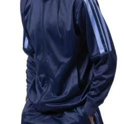 Men's Track Suit with Detachable Hood in Navy