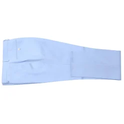 Men's Blue 2-Piece Slim Fit Linen Suit
