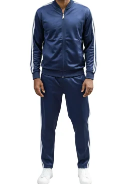 Men's Casual Jogging Set 2 Piece in Navy