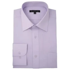 Modern Fit Dress Shirt Convertible Cuff in Lavender