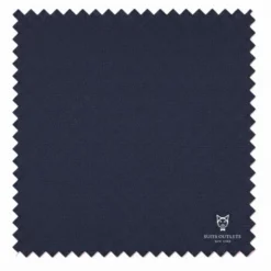 Navy Modern Fit 2 Piece Suit Textured Solid with Peak Lapel