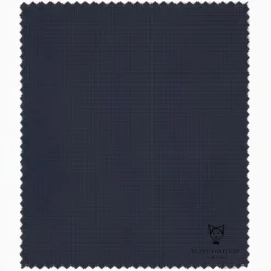 Nola Collection - Navy Regular Fit 2 Piece Suit With Adjustable Waistband Pants