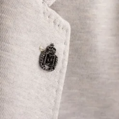 Oatmeal Modern Fit Textured Pick Stitch Blazer