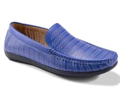 (11) Purple Lightweight Casual Ventilated Driving Loafer