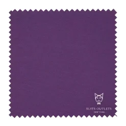 Purple Modern Fit 3 Piece Suit with Vest and Adjustable Waistband Pants