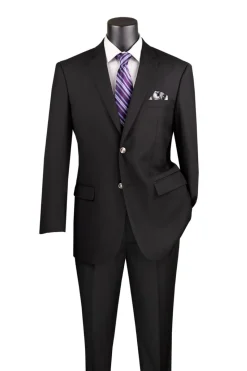 Regular Fit Blazer 2 Button in Black