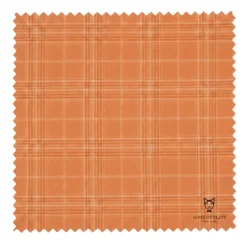 Renaissance Collection - Regular Fit Glen Plaid 3 Piece Suit in Rust