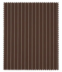 Rockefeller Collection - Double Breasted Stripe Suit Brown Regular Fit 2 Piece
