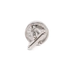 Round Rhinestone Diamond Cufflinks