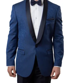 (38R) Slim Fit Blue Blazer