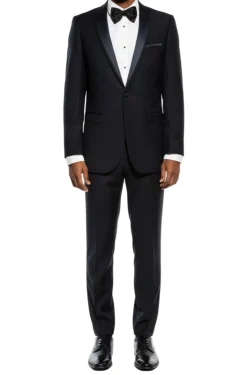 (36R) Slim Fit 2 Piece Navy Tuxedo
