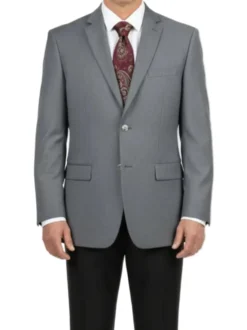 (38S, 40L, 48R) Regular Fit Blazer 2 Button in Medium Gray