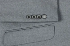 (36S) Slim Fit 2 Piece Gray Suit