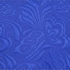 Slim Fit Tuxedo 3 Piece with Jacquard Pattern in Royal