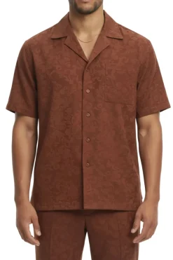 Stacy Adams - Brown Paisley Walking Suit Set