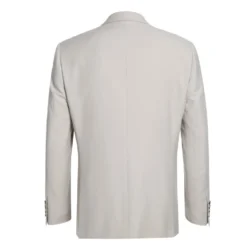 Vanderbilt Collection - Classic 2 Piece Suit 2 Buttons Regular Fit In Light Beige