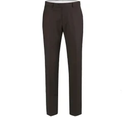 Vanderbilt Collection - Brown Regular Fit Dress Pants