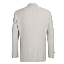 Vanderbilt Collection - Classic 2 Piece Suit 2 Buttons Regular Fit In Light Beige