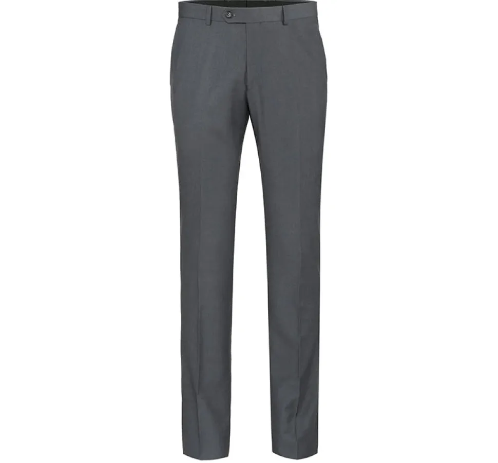 Vanderbilt Collection - Classic 2 Piece Suit 2 Buttons Regular Fit In Medium Gray