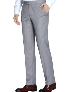 Vanderbilt Collection - Gray Regular Fit Dress Pants