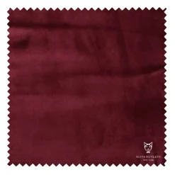 Velvet Regular Fit Fashion Jacket in Wine