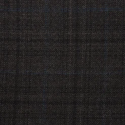 Wool Blend Regular Fit Checked Blazer in Brown