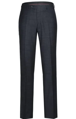 Wool Blend Slim Fit Suit 2 Piece Suit 2 Button in Charcoal